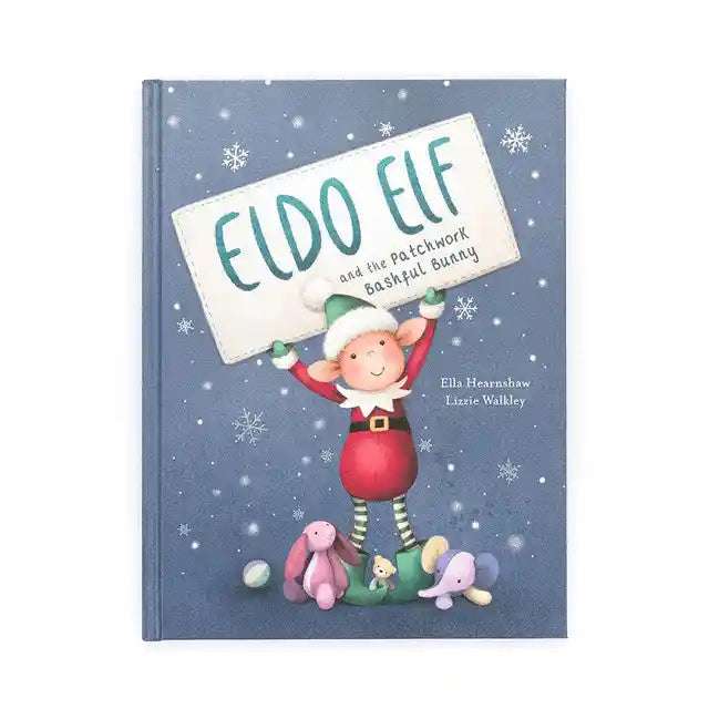 Eldo Elf and the Patchwork Bashful Bunny Book JellyCat    [variant_option4] [variant_option5] [variant_option6] [variant_option7] [variant_option8] [variant_option9] 1