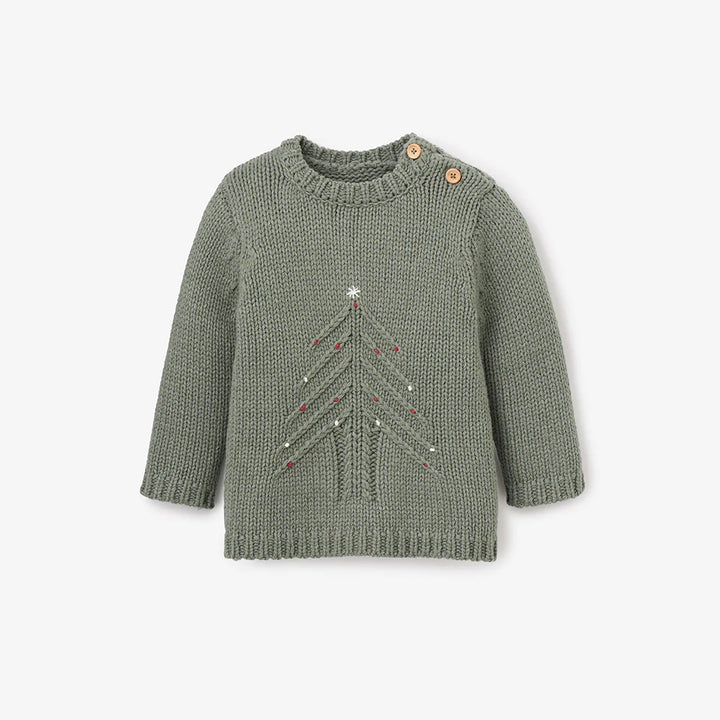 Green Christmas Tree Pullover