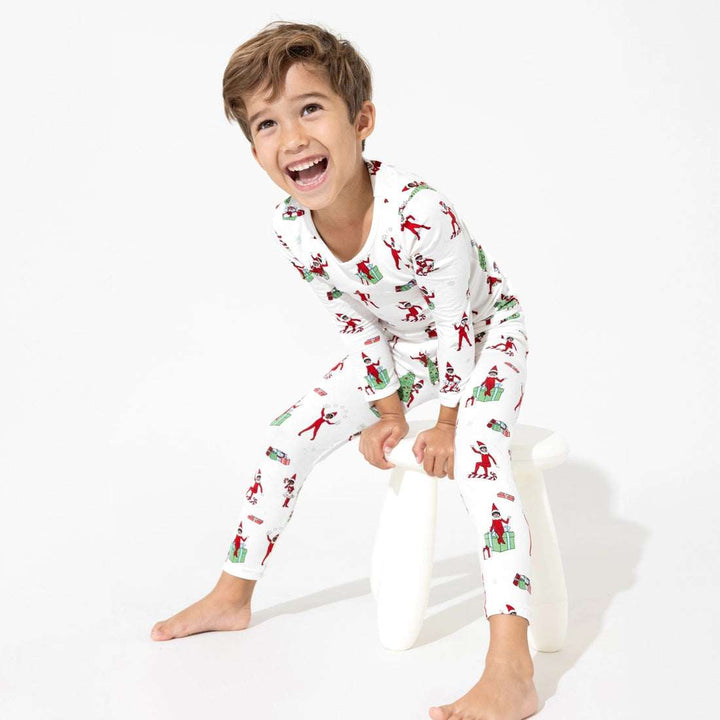 Elf on the Shelf Bamboo Kids Pajamas Bellabu Bear    [variant_option4] [variant_option5] [variant_option6] [variant_option7] [variant_option8] [variant_option9] 2