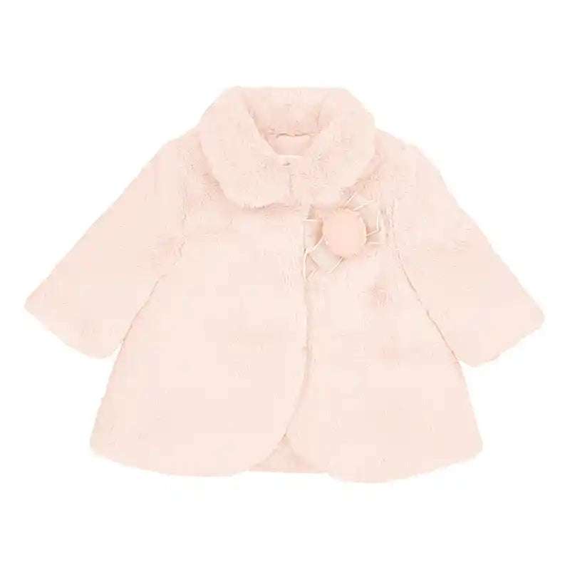 Faux Fur Coat Soft Pink 2405 Mayoral 0-1M   [variant_option4] [variant_option5] [variant_option6] [variant_option7] [variant_option8] [variant_option9] 1