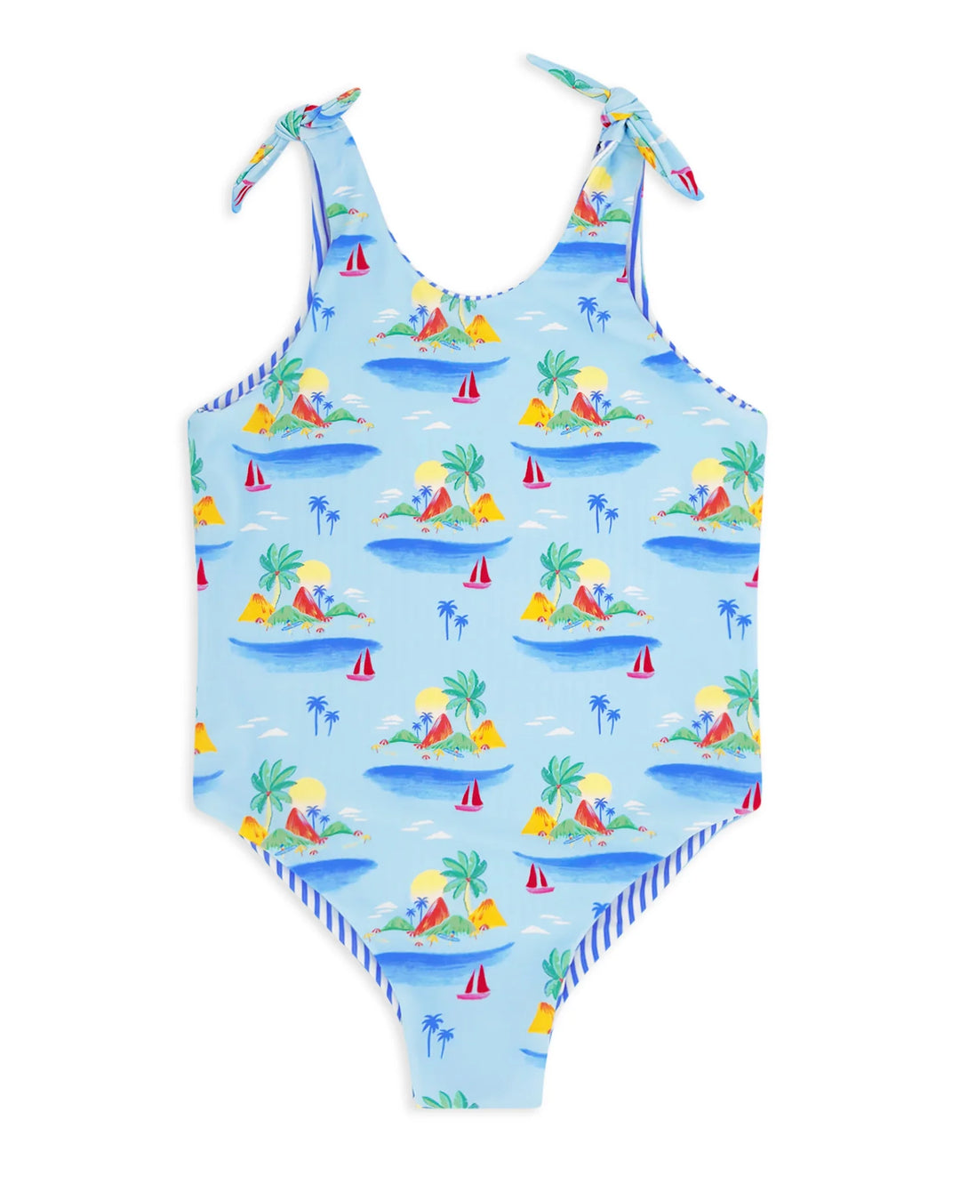 Skye Reversible One-Piece - Clearwater