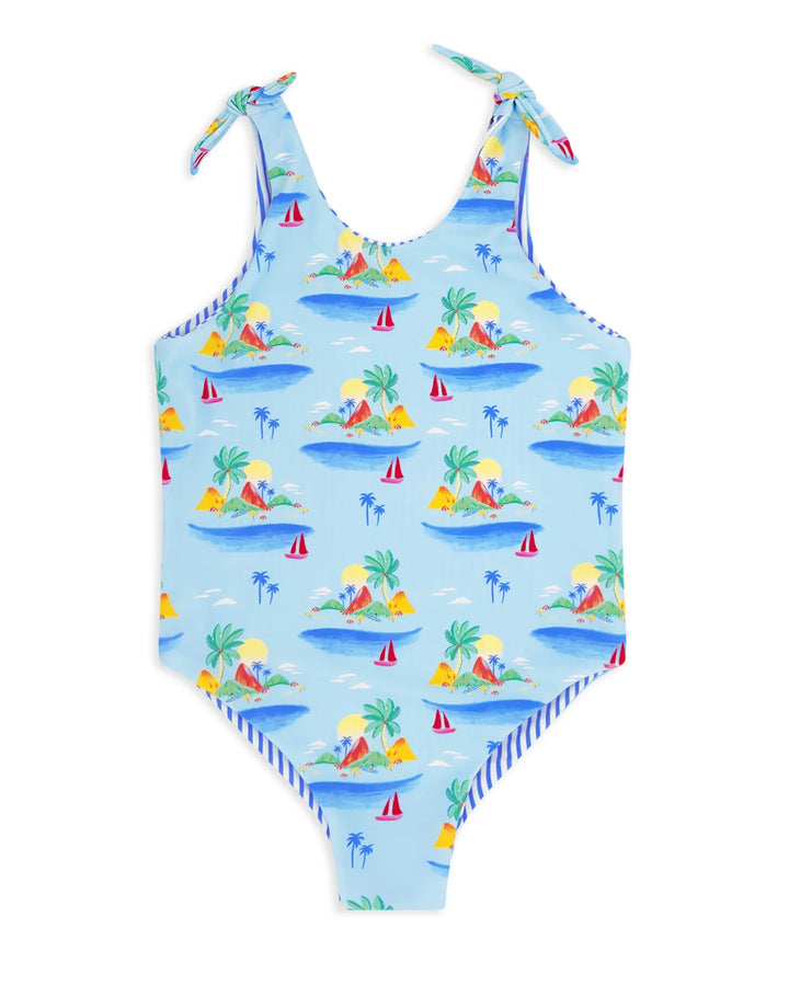 Skye Reversible One-Piece - Clearwater