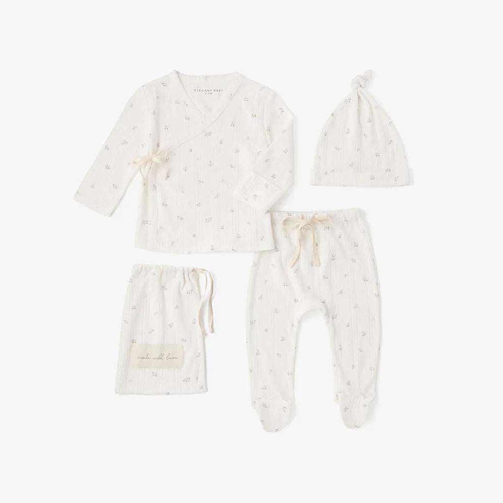 Floral Organic Ribbed Set Elegant Baby NB   [variant_option4] [variant_option5] [variant_option6] [variant_option7] [variant_option8] [variant_option9] 1