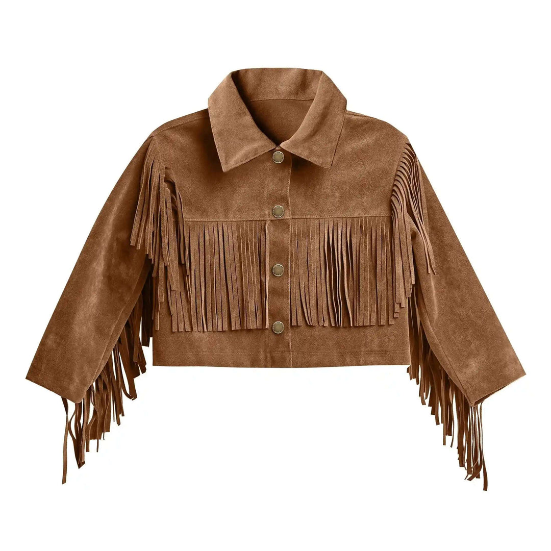 Fringe Jacket - Saddle Rylee + Cru 2-3Y   [variant_option4] [variant_option5] [variant_option6] [variant_option7] [variant_option8] [variant_option9] 1