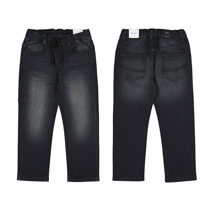Denim Jogger Pant 4566 Black