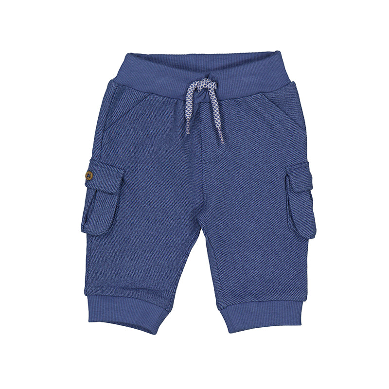 Blue Cargo Plush Pants 2518