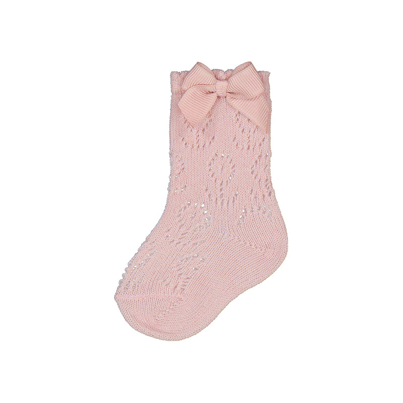 Knit Detail Socks 9865 Sakura