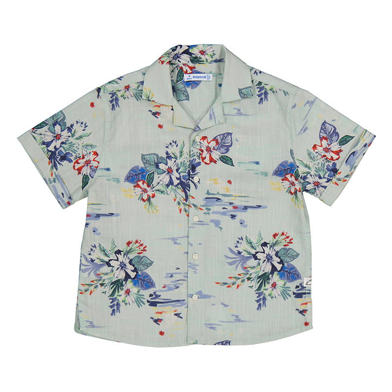 S/S Buttondown Shirt Botanic 3114
