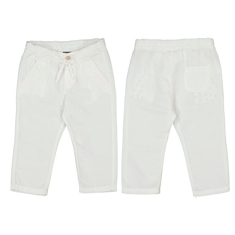 White Linen Pants 1580