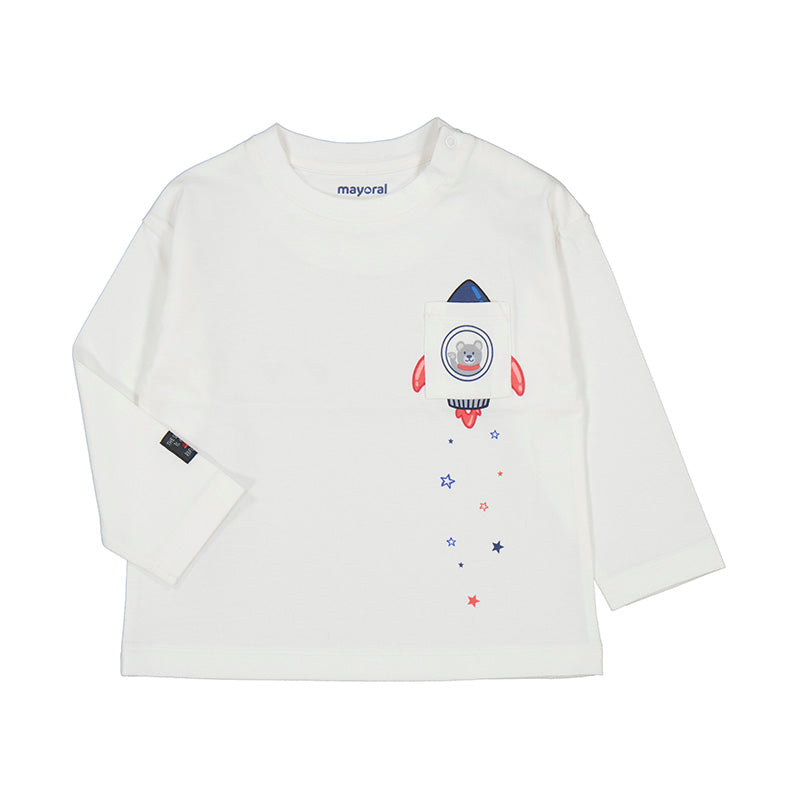 L/s t-shirt Cream 2015