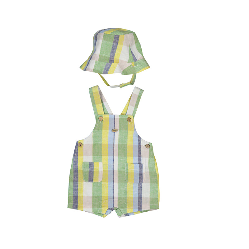 Overall w/ Hat Set Kale 1613