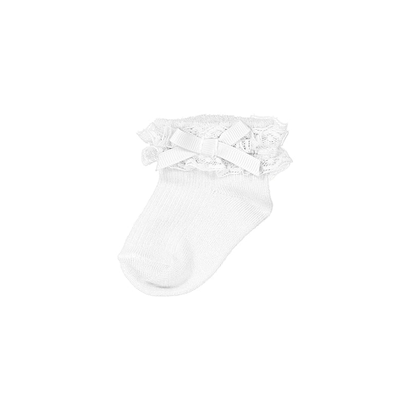 Dressy Socks 9713 White