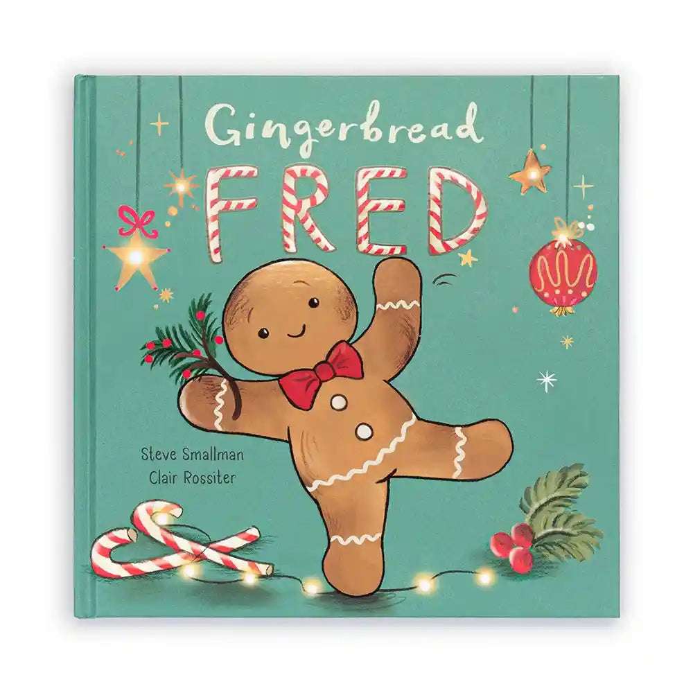 Gingerbread Fred Book JellyCat    [variant_option4] [variant_option5] [variant_option6] [variant_option7] [variant_option8] [variant_option9] 1