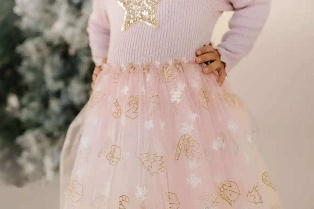 Shop Gold Cane Tutu Dress - Pink - Li'l Baby Sprouts Shop Gold Cane Tutu Dress - Pink - Li'l Baby Sprouts