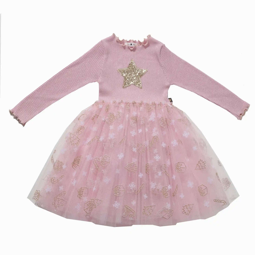 PASTEL STAR TUTU DRESS PINK / 12M PASTEL STAR TUTU DRESS PINK / 12M