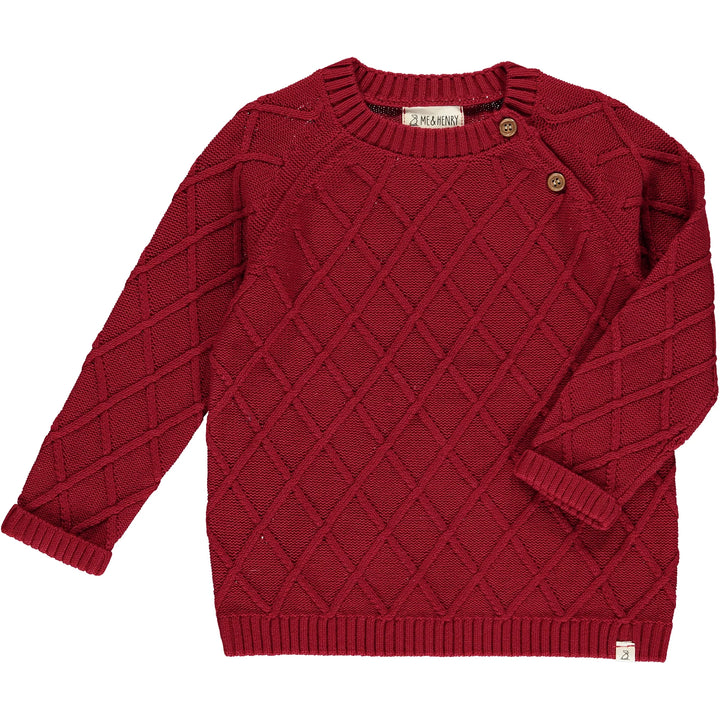 Archie Sweater-Red