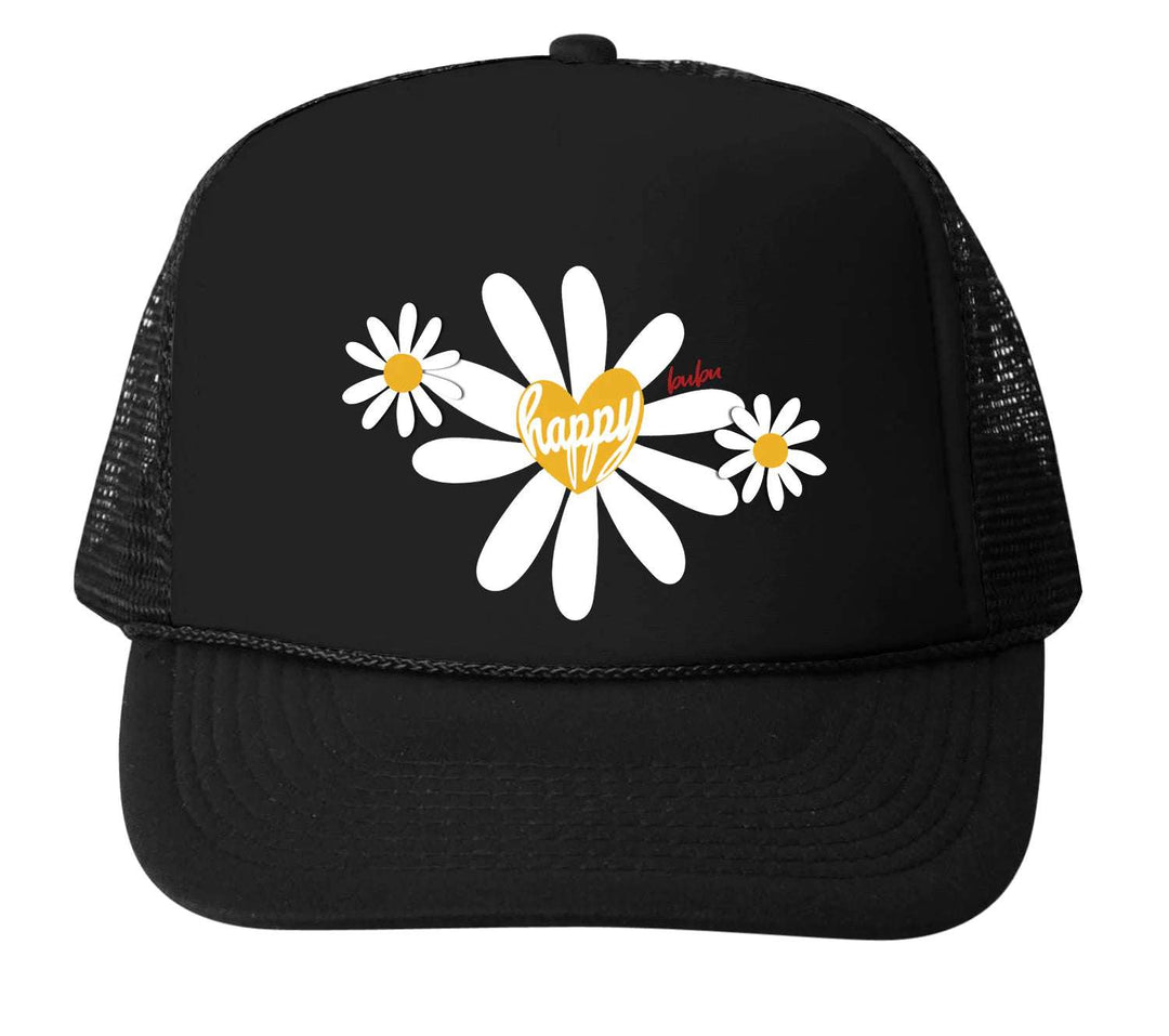 Happy Daisy Trucker Hat Bubu hats Baby   [variant_option4] [variant_option5] [variant_option6] [variant_option7] [variant_option8] [variant_option9] 1