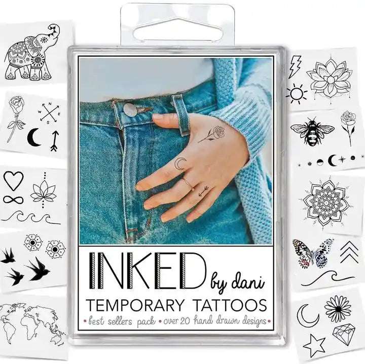 INKED Temporary Tattoos