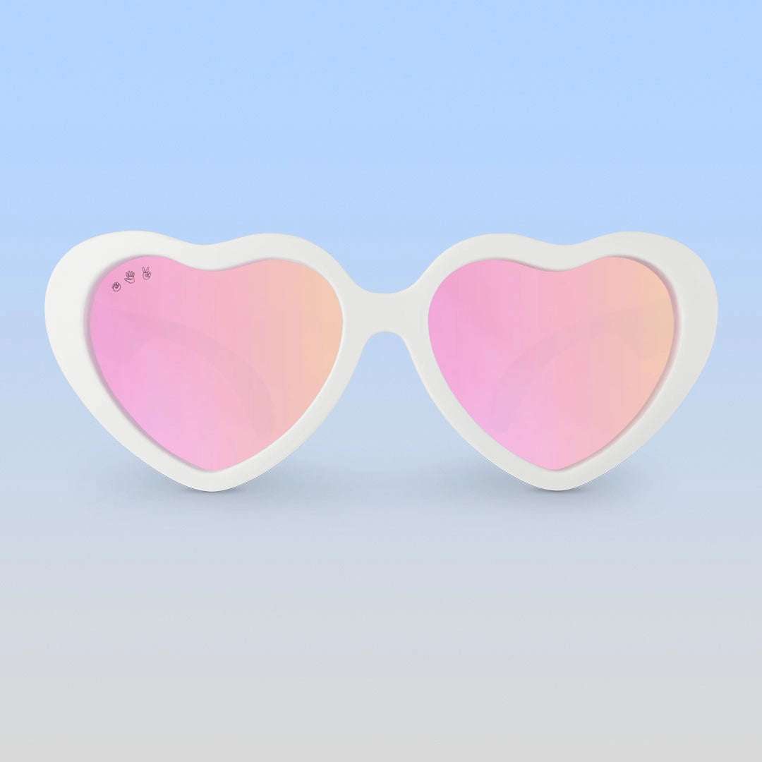 White Heart Sunglasses/Rose Gold Lens Ro.Sham.BoBaby    [variant_option4] [variant_option5] [variant_option6] [variant_option7] [variant_option8] [variant_option9] 1