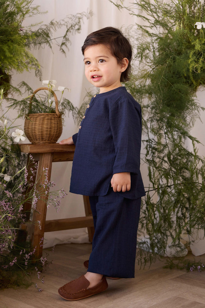 Organic Cotton Aaron Pant - Eclipse