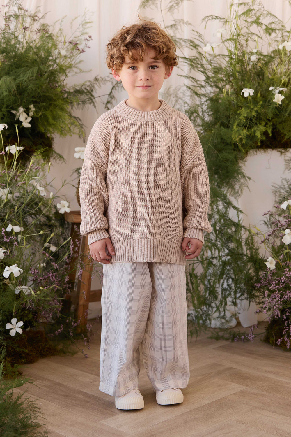 Organic Cotton Winslow Pant - Joe Check Natural