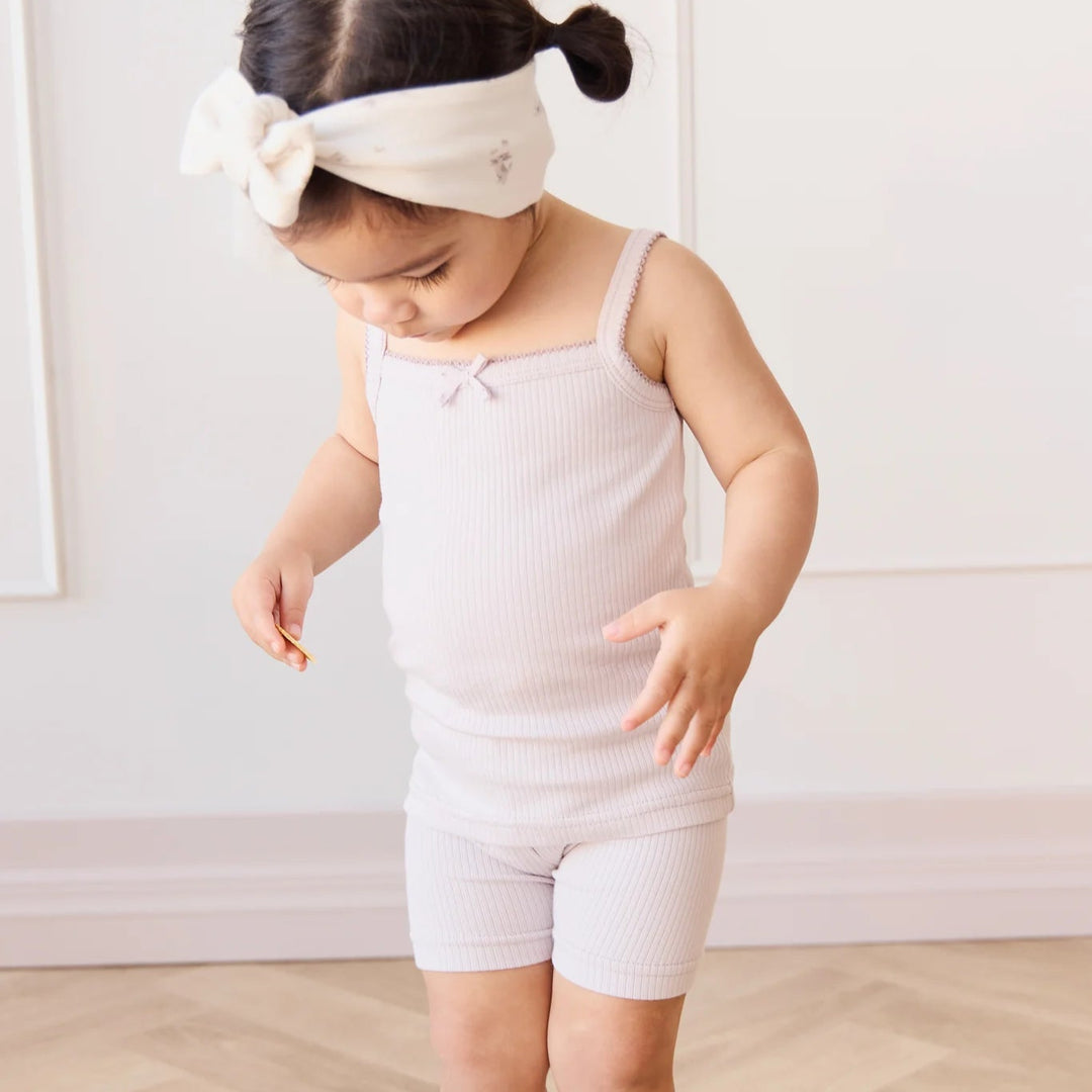 Organic Cotton Modal Singlet - Luna