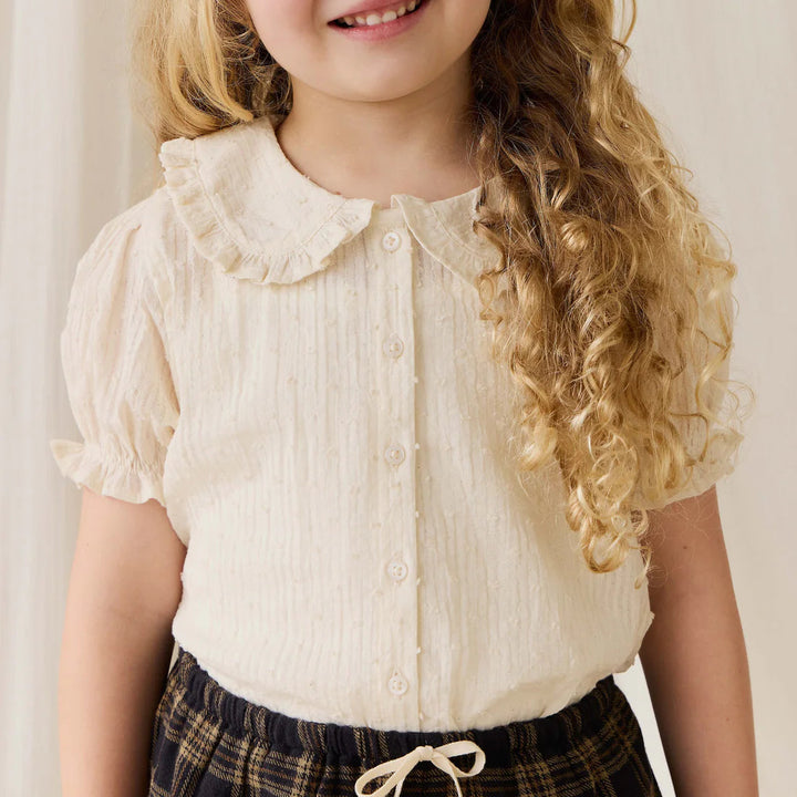 Bowie Blouse - Parchment