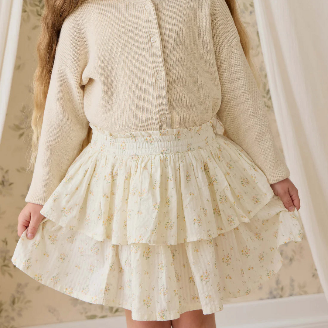Cosette Skirt - Justine Parchment