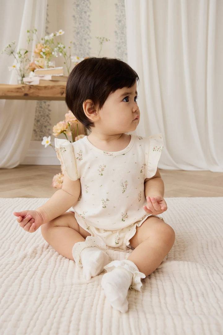 Adrienne Playsuit - Josepha Egret Small