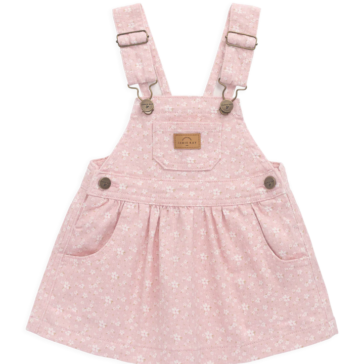 Norah Overall Dress - Paula Powder