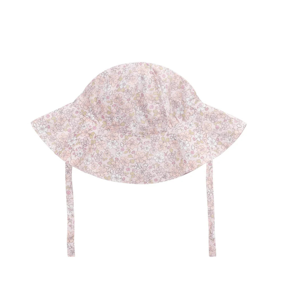 Organic Cotton Noelle Hat - Chloe Mauve