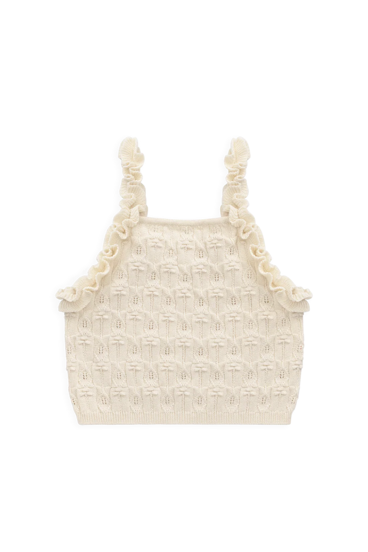 Sammy Knitted Top Vanilla