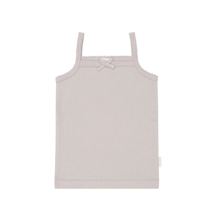 Organic Cotton Modal Singlet - Luna