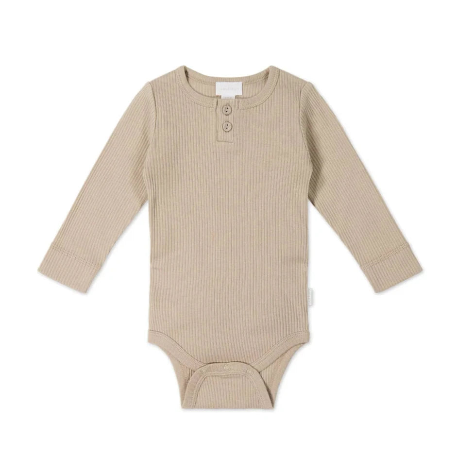 Long Sleeve Bodysuit - Fawn Jamie Kay 0-3M   [variant_option4] [variant_option5] [variant_option6] [variant_option7] [variant_option8] [variant_option9] 1