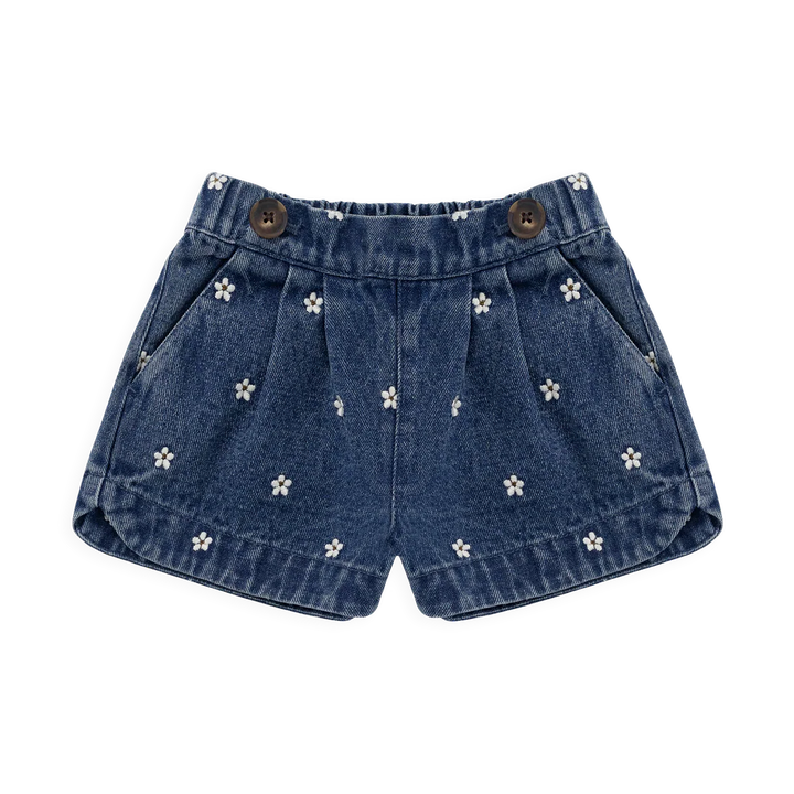 Jardine Short-Josie Floral Denim