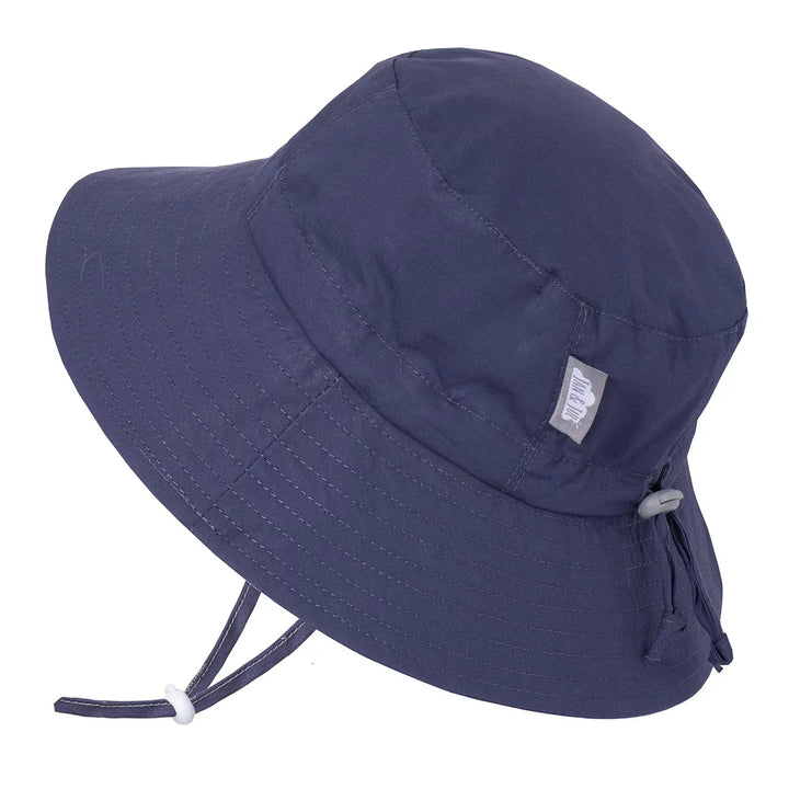 Navy Cotton Bucket Hat