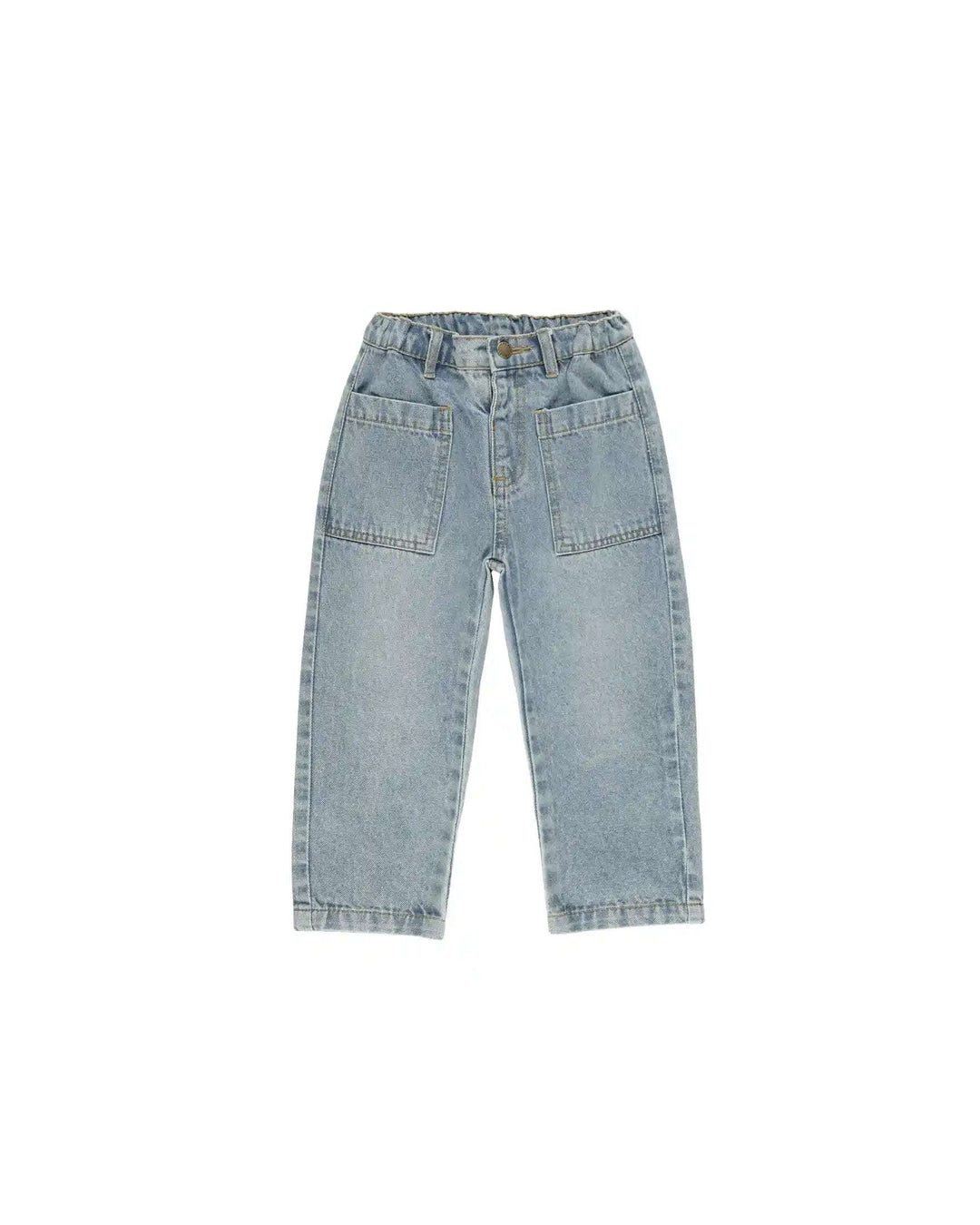 Jasper Pant Light Washed Denim Rylee + Cru 12-18M   [variant_option4] [variant_option5] [variant_option6] [variant_option7] [variant_option8] [variant_option9] 1