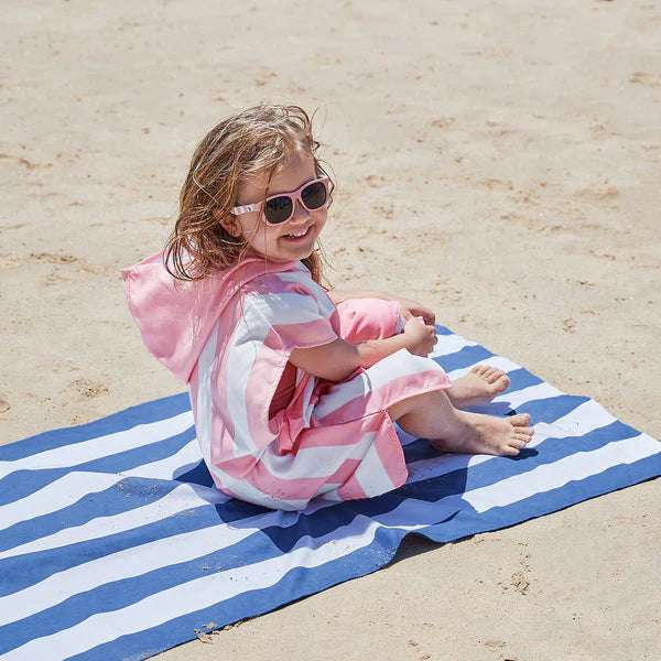 Kids Towel Poncho- Malibu Pink Dock & Bay    [variant_option4] [variant_option5] [variant_option6] [variant_option7] [variant_option8] [variant_option9] 3