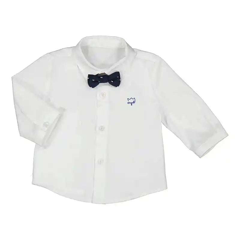 L/S Shirt with Bowtie White 2165 Mayoral 1-2M   [variant_option4] [variant_option5] [variant_option6] [variant_option7] [variant_option8] [variant_option9] 1