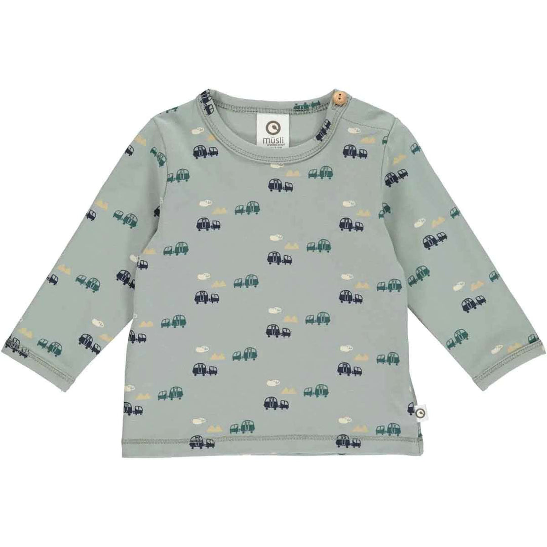 L/S T-Shirt Caravan- Spa Green Green Cotton 0-3M   [variant_option4] [variant_option5] [variant_option6] [variant_option7] [variant_option8] [variant_option9] 1