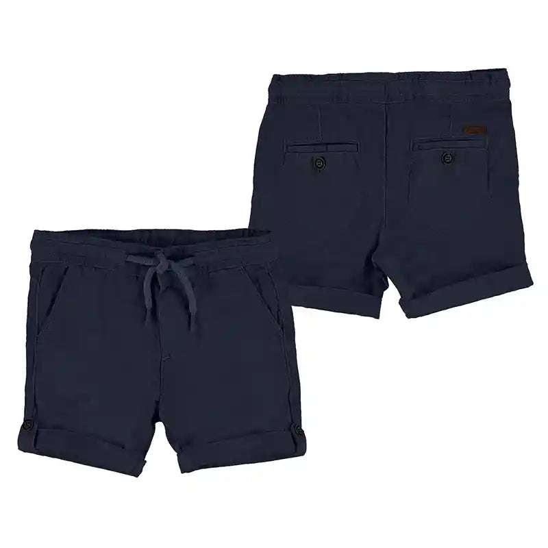 Linen Shorts 1243 Mayoral 9M Navy  [variant_option4] [variant_option5] [variant_option6] [variant_option7] [variant_option8] [variant_option9] 2