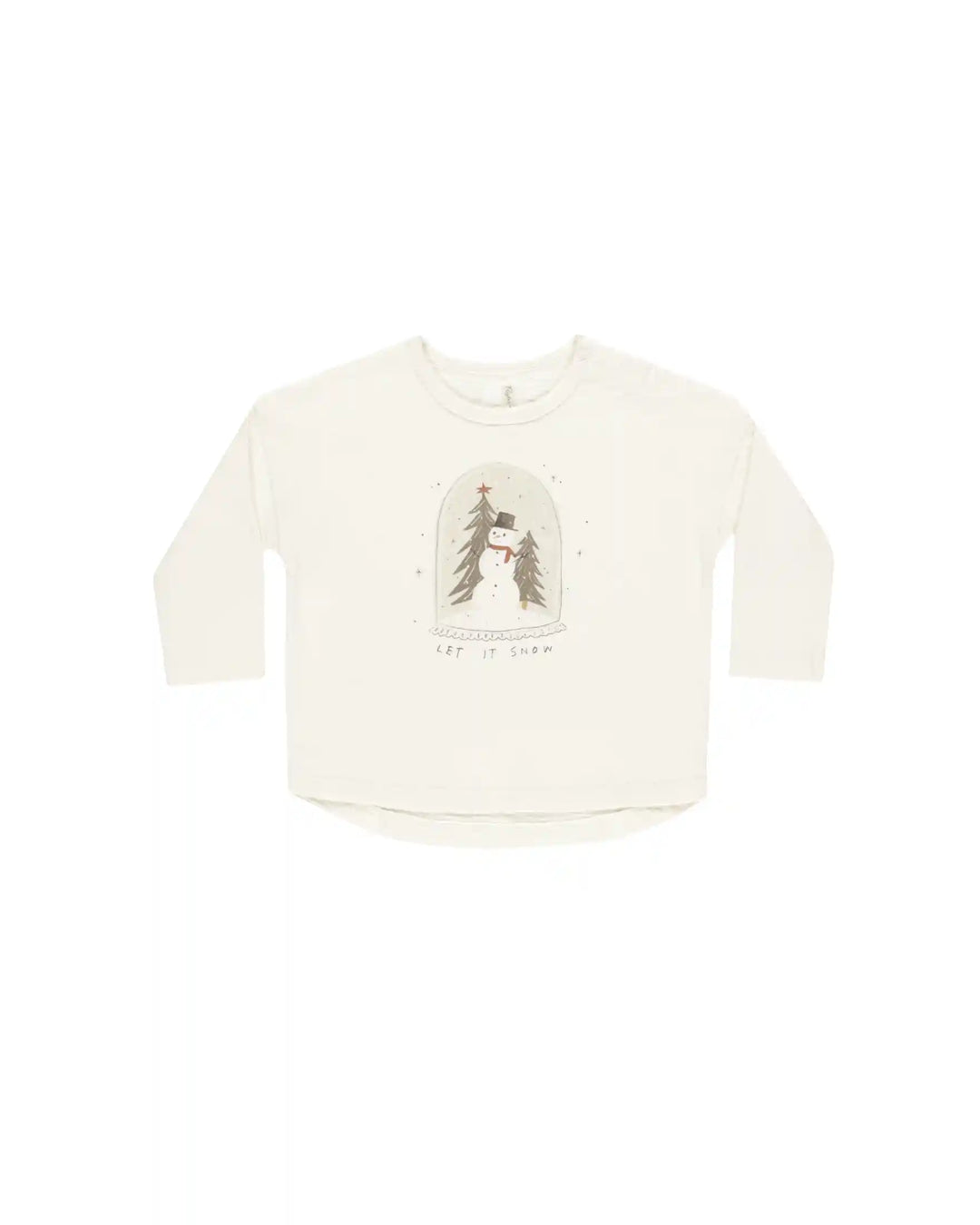 Long Sleeve Tee - Let it Snow Rylee + Cru 0-3M   [variant_option4] [variant_option5] [variant_option6] [variant_option7] [variant_option8] [variant_option9] 1