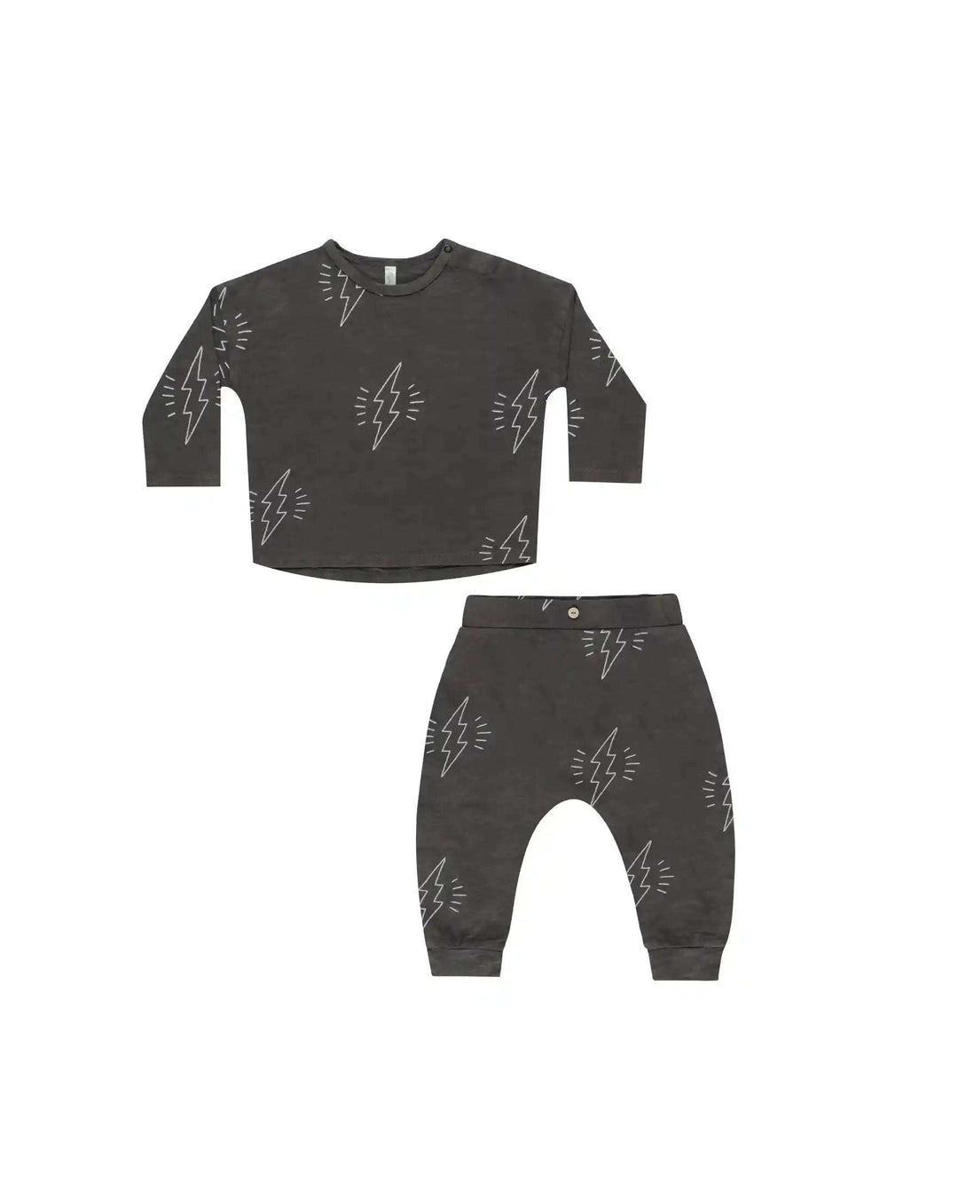 Long Sleeve Tee + Pant Set - Bolts Rylee + Cru 0-3M   [variant_option4] [variant_option5] [variant_option6] [variant_option7] [variant_option8] [variant_option9] 1