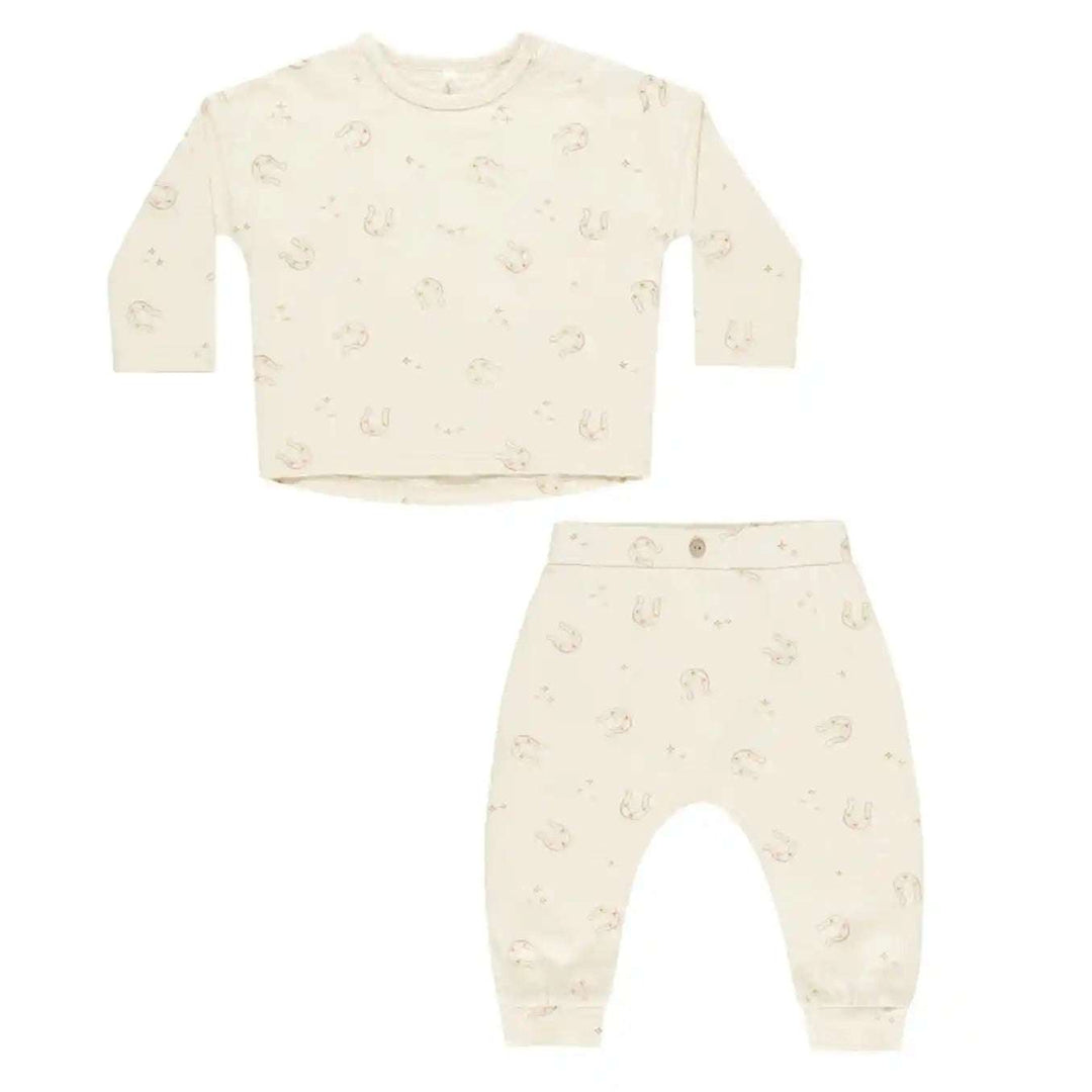 Long Sleeve Tee+ Pant Set - Horseshoes Rylee + Cru 0-3M   [variant_option4] [variant_option5] [variant_option6] [variant_option7] [variant_option8] [variant_option9] 1