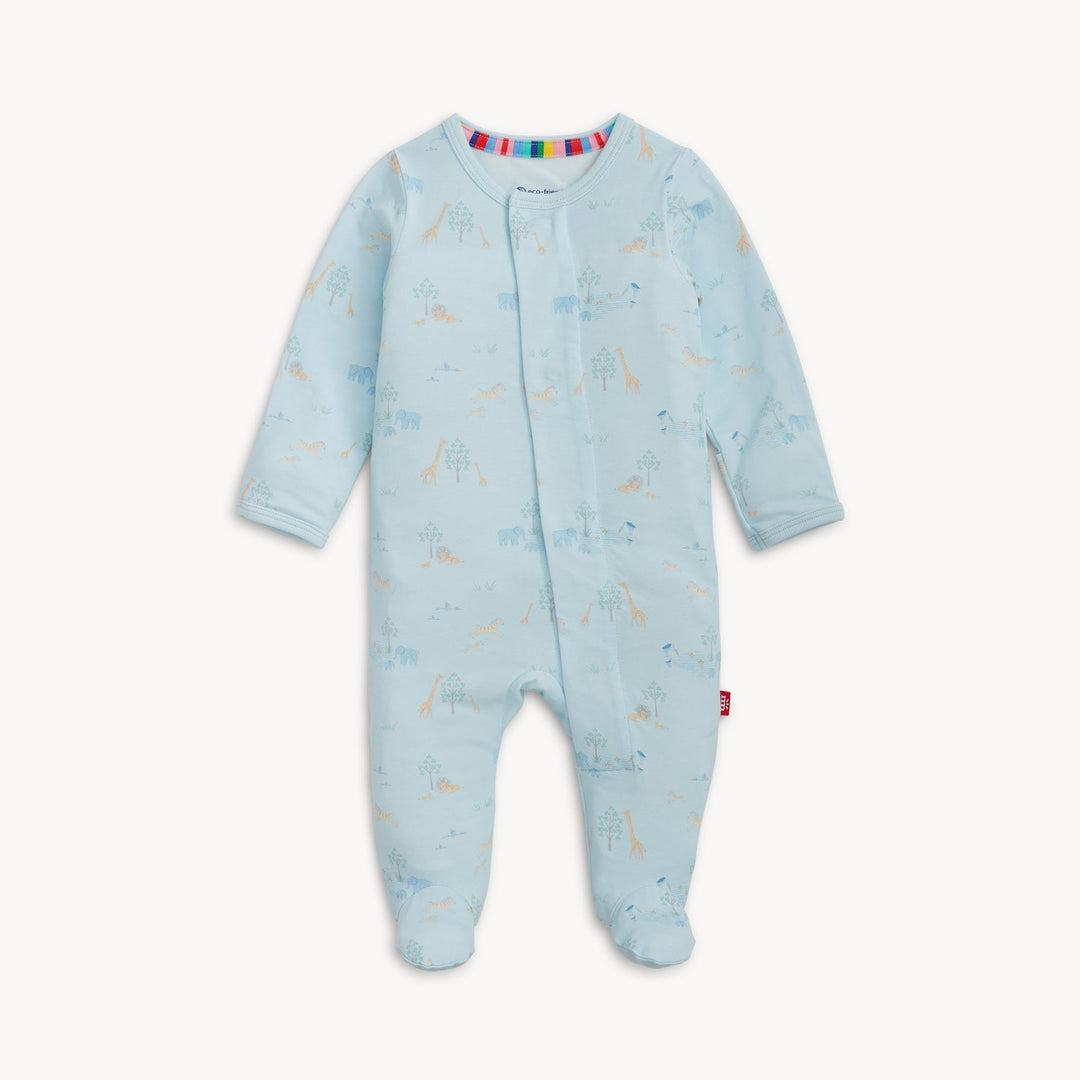 Serene Safari Blue Modal Magnetic Footie