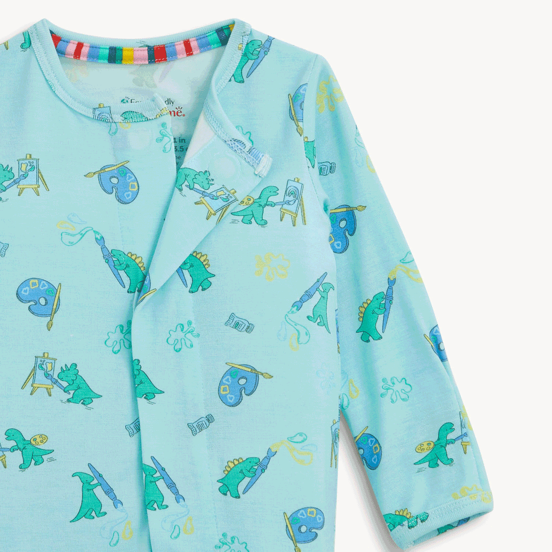 Sketch A Saurus Modal Magnetic Footie in Sketch A Saurus print
