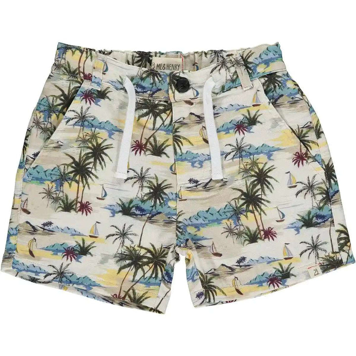 Mahalo Cream Hawaiian Shorts Me & Henry 0-3M   [variant_option4] [variant_option5] [variant_option6] [variant_option7] [variant_option8] [variant_option9] 1