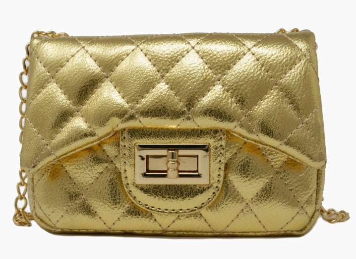 Metallic Classic Mini Purse in Gold Zomi Gems    [variant_option4] [variant_option5] [variant_option6] [variant_option7] [variant_option8] [variant_option9] 1