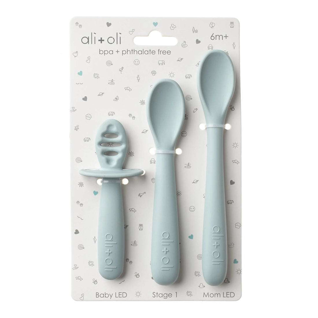 Multi-Stage Spoon Set - Blue Ali+Oli    [variant_option4] [variant_option5] [variant_option6] [variant_option7] [variant_option8] [variant_option9] 1