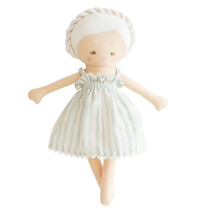Baby Daisy Doll Sage Stripe